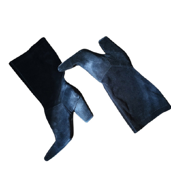 1.State Women's Maribell Block Heel Boot Black Suede Pull On Size 8M - Picture 3 of 10